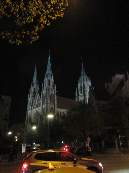 A Big Scary Church in Dachau