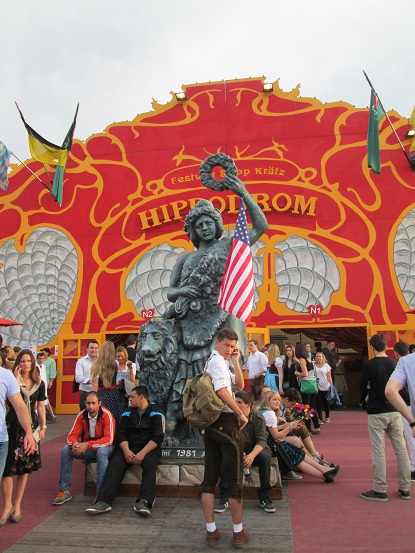 Outside Hippodrom Tent - Fruhlingsfest Munich