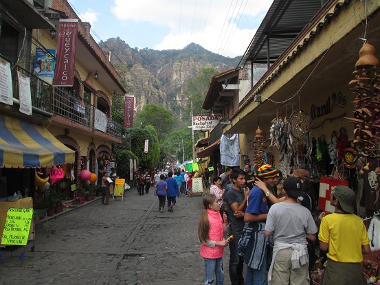 Crowded Street - Tepostlan