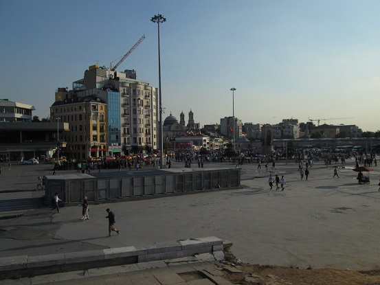 Taksim Square. This year's demonstration would take place just a few days after this.