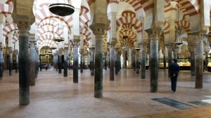 The Catedral of Cordoba--presumably this part dates back to its mosque years.