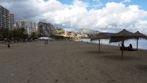 Full-on Málaga beach, baby.